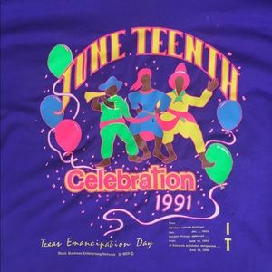 Juneteenth tee from 1991